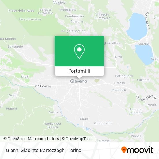 Mappa Gianni Giacinto Bartezzaghi