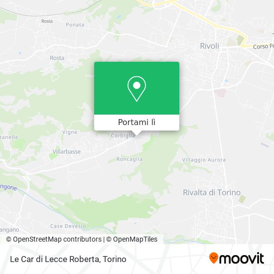 Mappa Le Car di Lecce Roberta