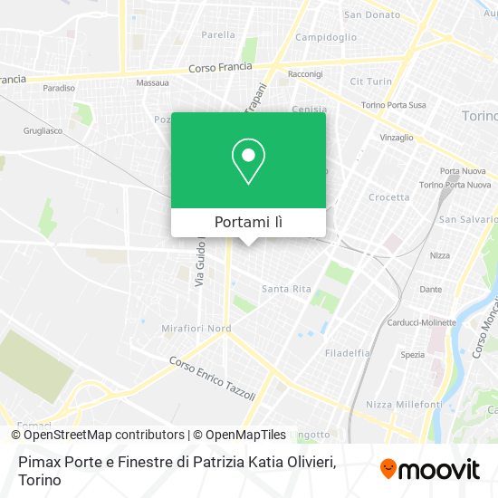 Mappa Pimax Porte e Finestre di Patrizia Katia Olivieri