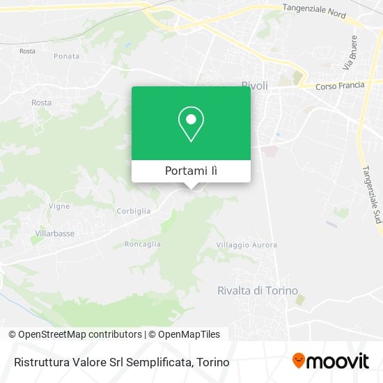 Mappa Ristruttura Valore Srl Semplificata