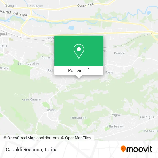 Mappa Capaldi Rosanna