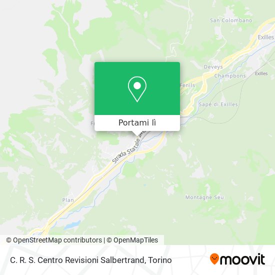 Mappa C. R. S. Centro Revisioni Salbertrand