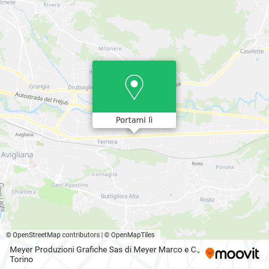 Mappa Meyer Produzioni Grafiche Sas di Meyer Marco e C.