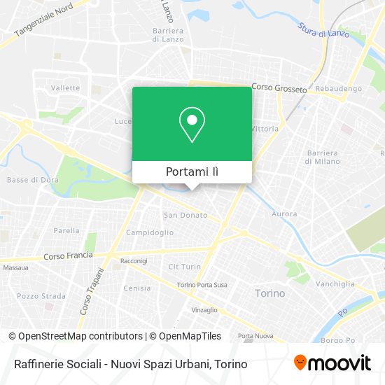 Mappa Raffinerie Sociali - Nuovi Spazi Urbani
