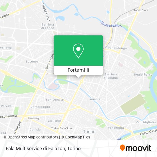 Mappa Fala Multiservice di Fala Ion