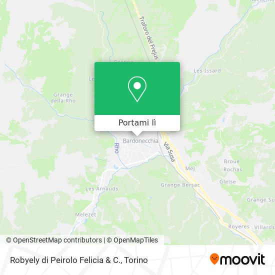 Mappa Robyely di Peirolo Felicia & C.