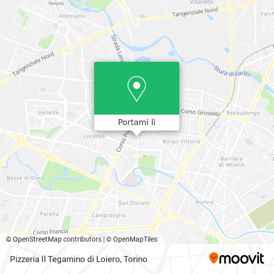 Mappa Pizzeria Il Tegamino di Loiero