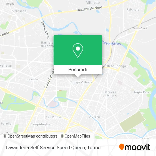 Mappa Lavanderia Self Service Speed Queen