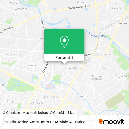 Mappa Studio Torino Amm. Imm.Di Arminio A.