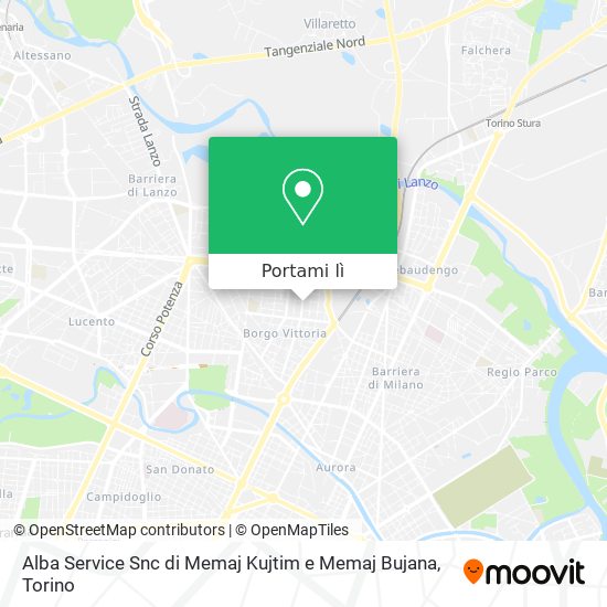 Mappa Alba Service Snc di Memaj Kujtim e Memaj Bujana