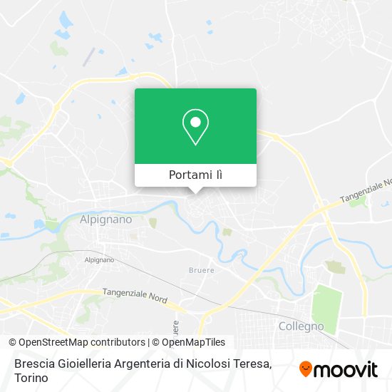 Mappa Brescia Gioielleria Argenteria di Nicolosi Teresa