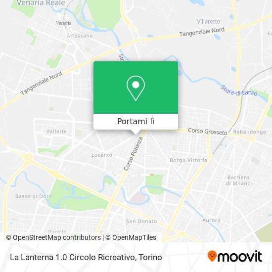 Mappa La Lanterna 1.0 Circolo Ricreativo
