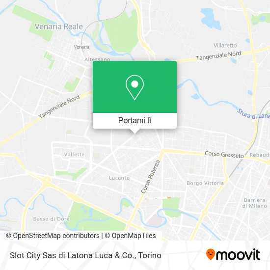 Mappa Slot City Sas di Latona Luca & Co.
