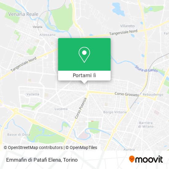 Mappa Emmafin di Patafi Elena
