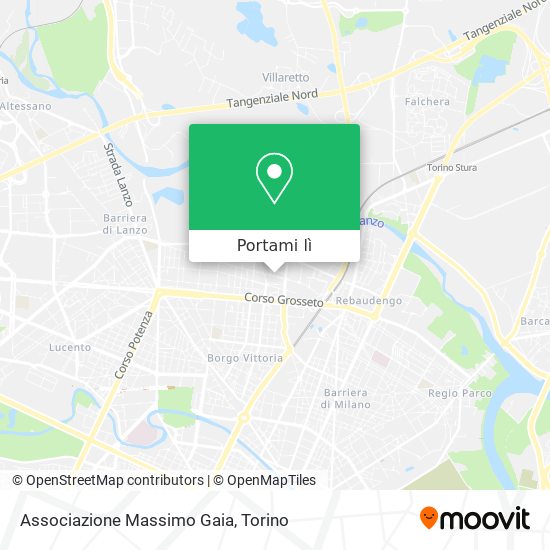 Mappa Associazione Massimo Gaia