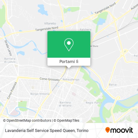 Mappa Lavanderia Self Service Speed Queen