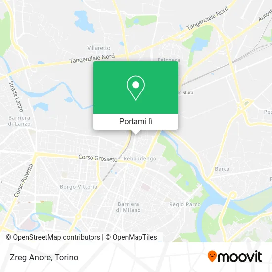 Mappa Zreg Anore
