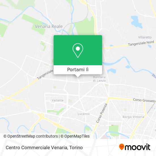 Mappa Centro Commerciale Venaria