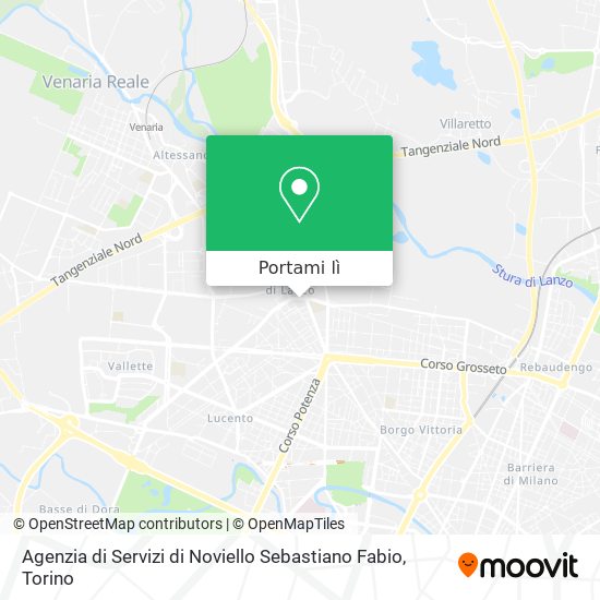 Mappa Agenzia di Servizi di Noviello Sebastiano Fabio