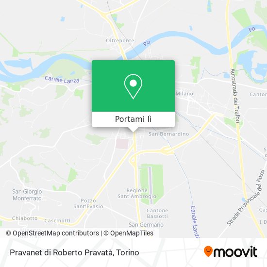Mappa Pravanet di Roberto Pravatà