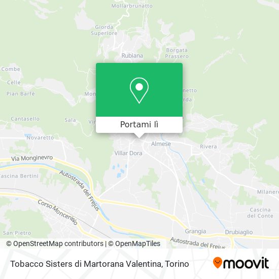 Mappa Tobacco Sisters di Martorana Valentina