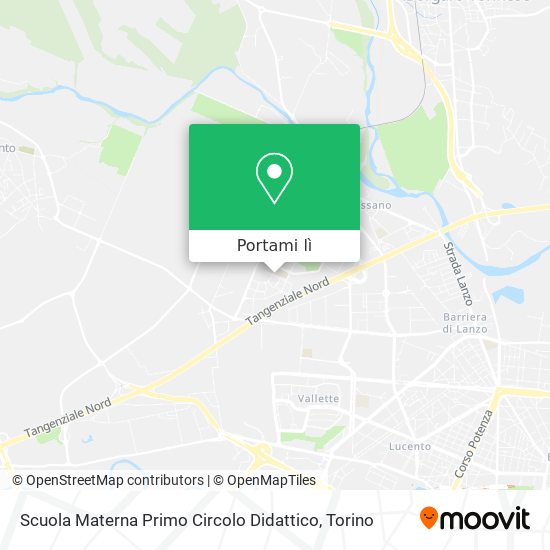 Mappa Scuola Materna Primo Circolo Didattico