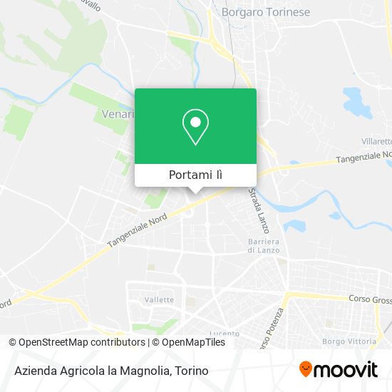 Mappa Azienda Agricola la Magnolia