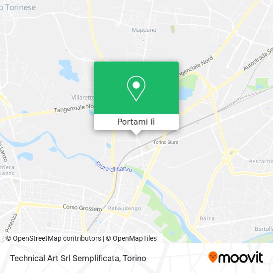 Mappa Technical Art Srl Semplificata