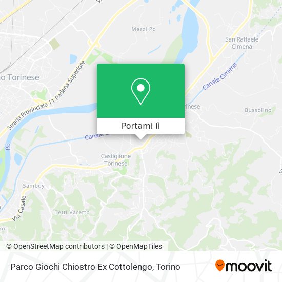Mappa Parco Giochi Chiostro Ex Cottolengo