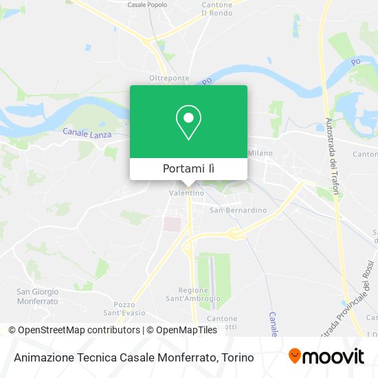 Mappa Animazione Tecnica Casale Monferrato