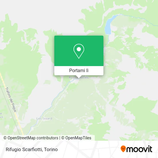 Mappa Rifugio Scarfiotti