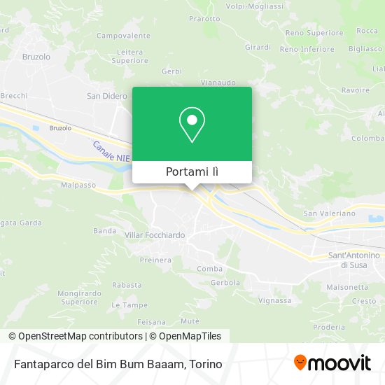 Mappa Fantaparco del Bim Bum Baaam