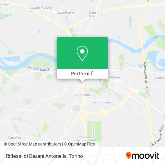 Mappa Riflessi di Dezani Antonella