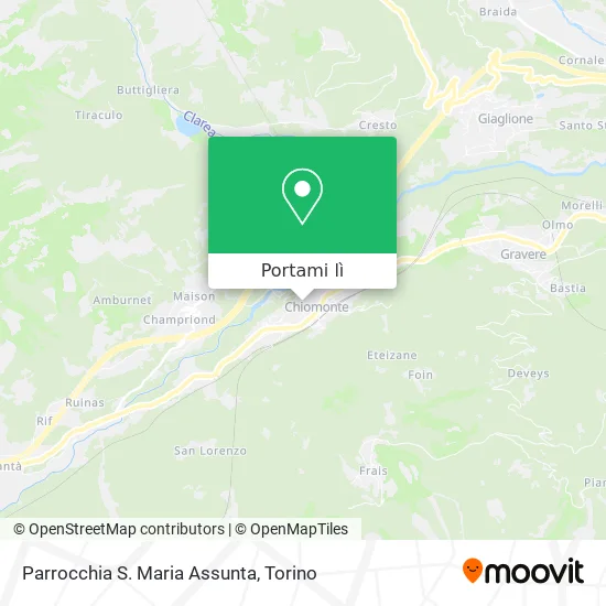 Mappa Parrocchia S. Maria Assunta
