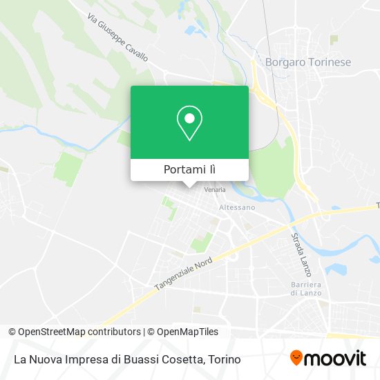 Mappa La Nuova Impresa di Buassi Cosetta