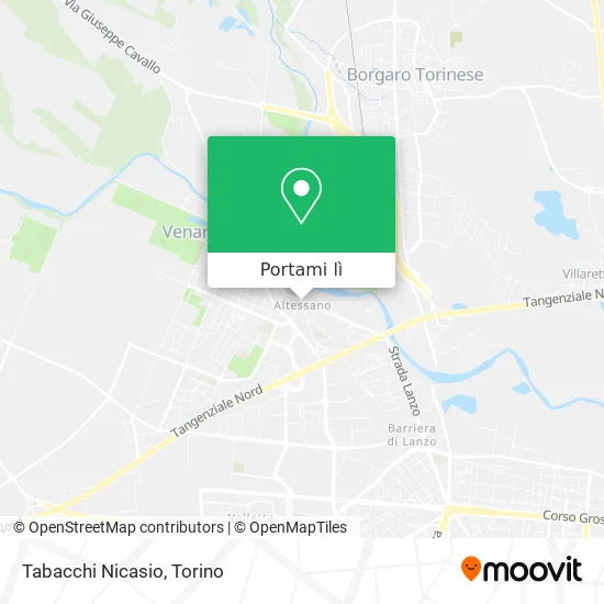 Mappa Tabacchi Nicasio