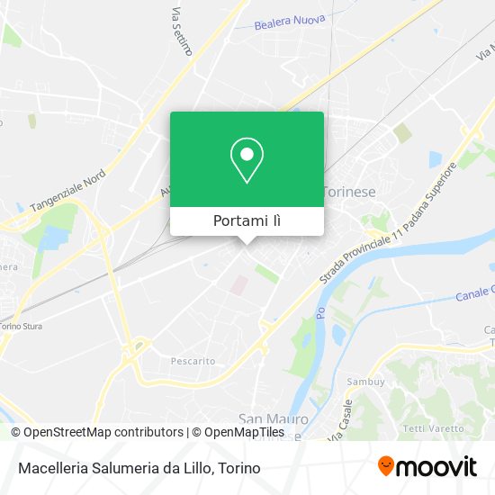 Mappa Macelleria Salumeria da Lillo