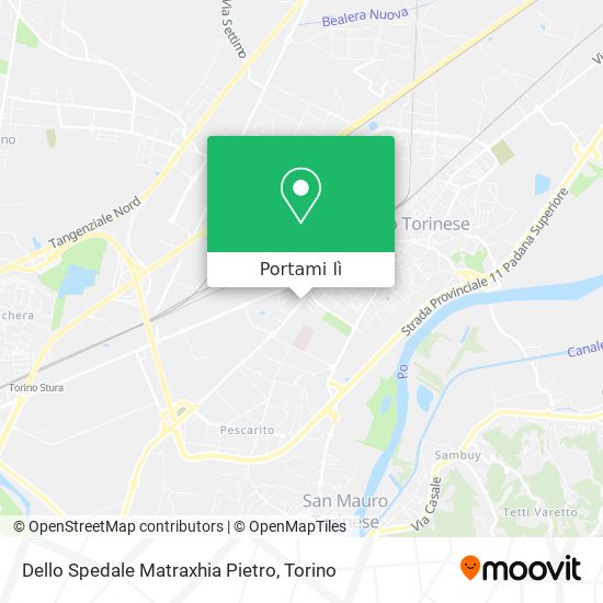 Mappa Dello Spedale Matraxhia Pietro