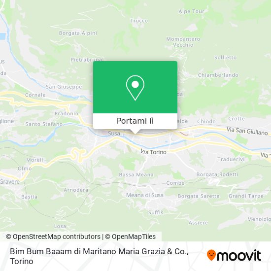Mappa Bim Bum Baaam di Maritano Maria Grazia & Co.