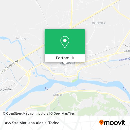 Mappa Avv.Ssa Marilena Alasia