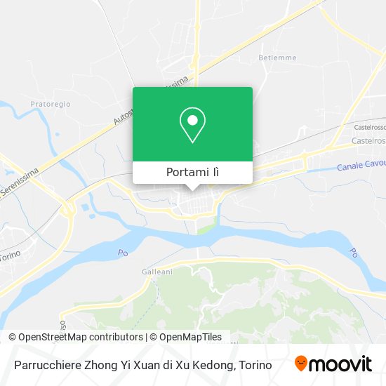 Mappa Parrucchiere Zhong Yi Xuan di Xu Kedong