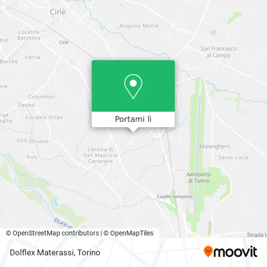 Mappa Dolflex Materassi