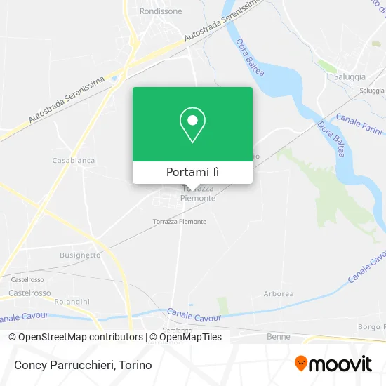 Mappa Concy Parrucchieri