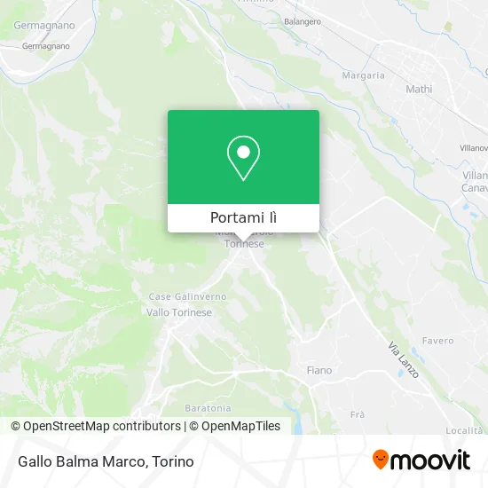 Mappa Gallo Balma Marco