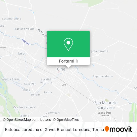 Mappa Estetica Loredana di Grivet Brancot Loredana