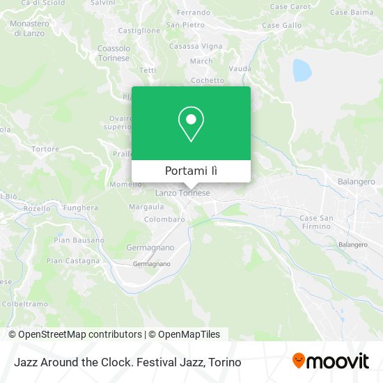 Mappa Jazz Around the Clock. Festival Jazz