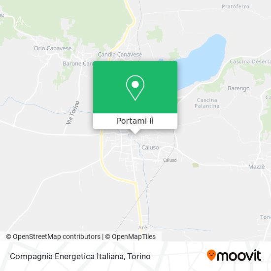 Mappa Compagnia Energetica Italiana