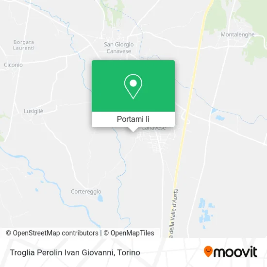 Mappa Troglia Perolin Ivan Giovanni