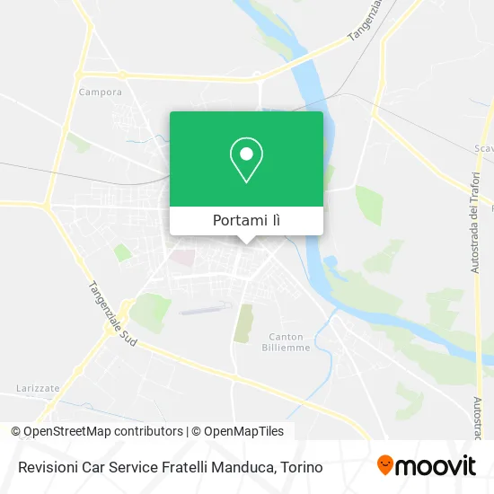 Mappa Revisioni Car Service Fratelli Manduca