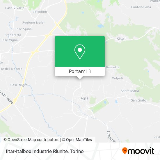 Mappa Iltar-Italbox Industrie Riunite